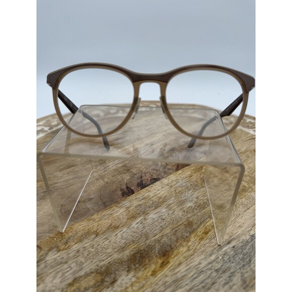RAY-BAN RB 7116 8018 53/19 145 Prescription FRAMES Only Gloss Light Brown Square